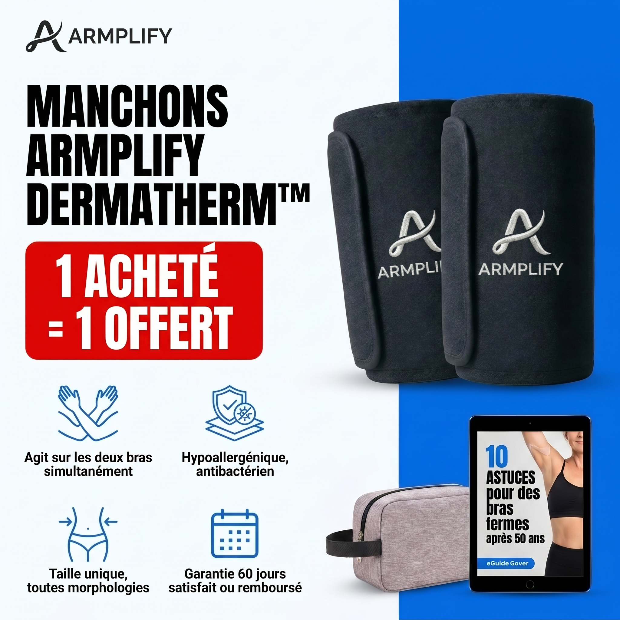 Manchons Armplify par Novalie